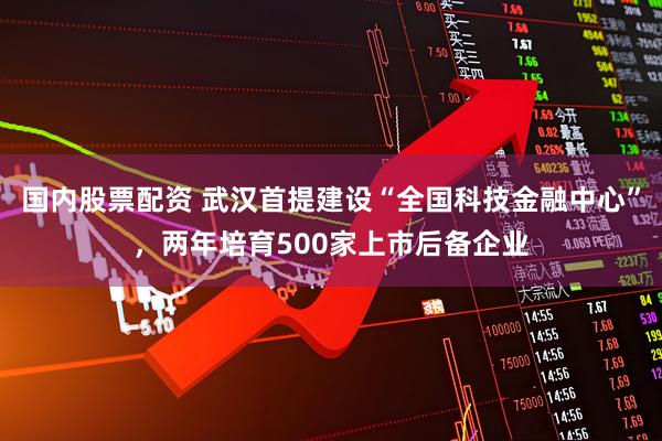国内股票配资 武汉首提建设“全国科技金融中心”，两年培育500家上市后备企业